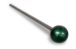 Jersey Jack Pinball Round Shooter (Plunger) Rod - GREEN METALLIC